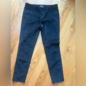 Black Velvet Sloan Pants